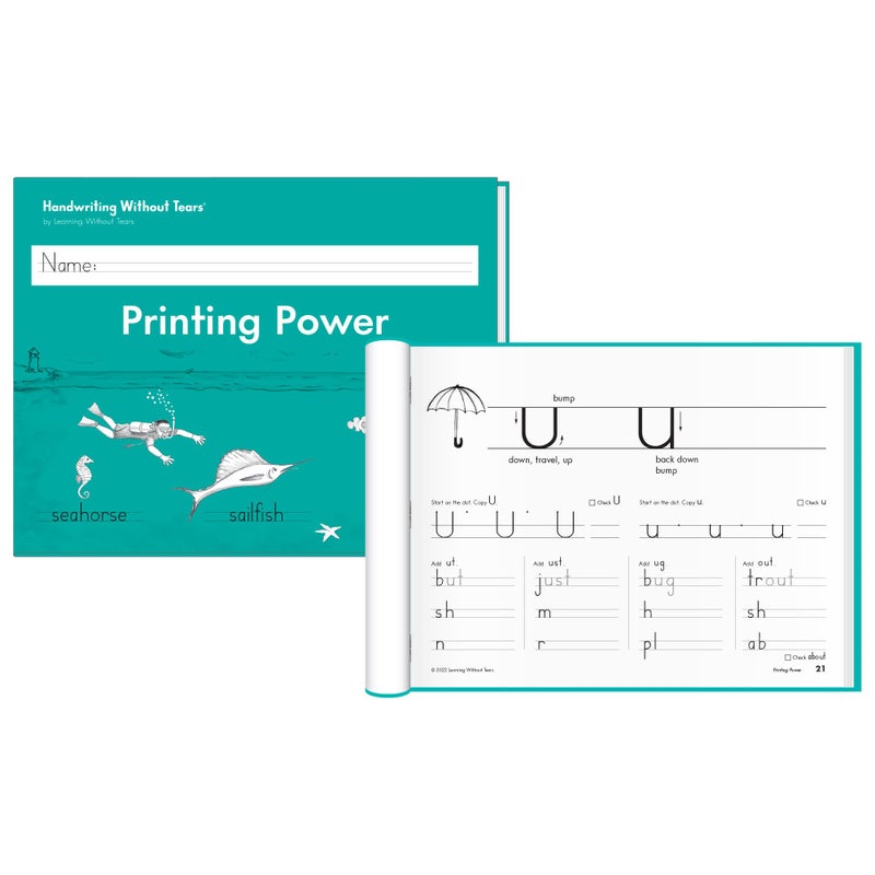Handwriting Without Tears, 2nd Grade Printing Bundle, Age 7+, 2nd Grade+, Student Edition, Writing Journal & Teacher's Guide, School & Home, Language Arts, Tutoring, Tiny Pencils Included - Image 3